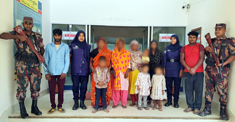 শেরপুর সীমান্ত দিয়ে শিশুসহ ১০ জনকে ঠেলে পাঠালো বিএসএফ