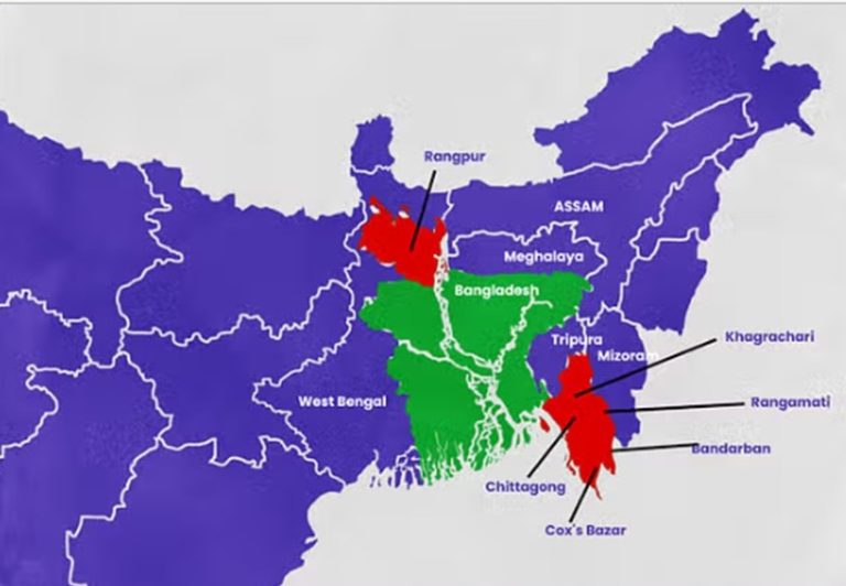 সেভেন সিস্টার্সের প্রবেশদ্বার হিসেবে চট্টগ্রামের কৌশলগত গুরুত্ব নিয়ে ভারতের বিশ্লেষণ