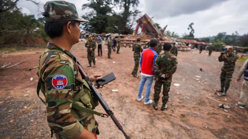 থাইল্যান্ডের হাতে কম্বোডিয়ার ২০ সৈন্য আটক