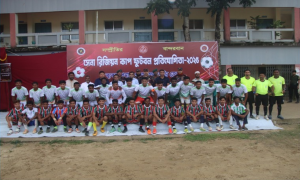 নাইক্ষ্যংছড়িতে সেনা রিজিয়ন কাপ ফুটবল প্রতিযোগিতার শুভ সূচনা