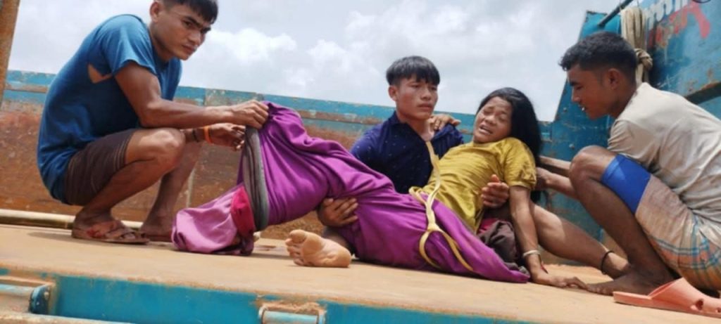 মিয়ানমারের ভেতরে ল্যান্ডমাইন বিস্ফোরণে নাইক্ষ্যংছড়ির এক নারী গুরুতর আহত