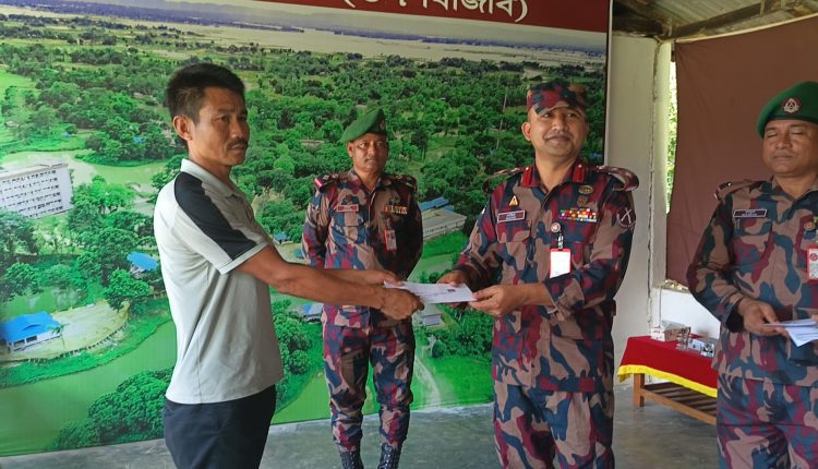 পার্বত্য অঞ্চলে বেকার যুবকদের দক্ষ করতে কারিগরি প্রশিক্ষণ দিচ্ছে বিজিবির রাজনগর জোন