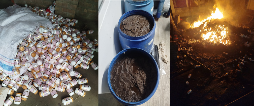 ভেষজের আড়ালে ভয়ঙ্কর প্রতারণা: নাটোরে সেনা অভিযানে বিপুল পরিমাণ ভেজাল ওষুধ জব্দ