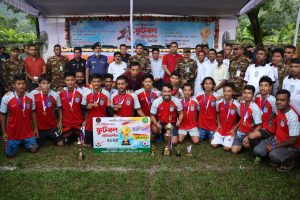 আলীকদম জোনের তত্ত্বাবধানে লামায় সেনা রিজিয়ন কাপ ফুটবল প্রতিযোগিতার ফাইনাল সম্পন্ন