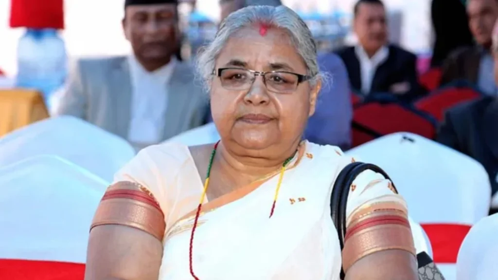 নেপালের অন্তর্বর্তী সরকারের প্রধানমন্ত্রী হিসেবে শপথ নিলেন সুশীলা কার্কি