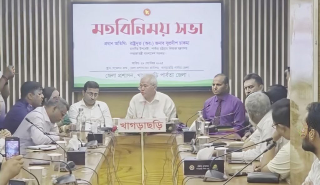 এই আন্দোলনের পেছনে তৃতীয় পক্ষের ইন্ধন রয়েছে- উপদেষ্টা সুপ্রদীপ চাকমা