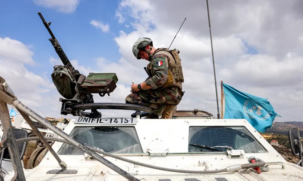 লেবাননে জাতিসংঘের শান্তিরক্ষীদের কাছে চারটি গ্রেনেড ফেলেছে ইসরায়েলি ড্রোন