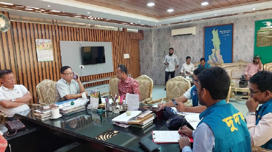 রাঙামাটি পার্বত্য জেলা পরিষদে দুদকের অভিযান