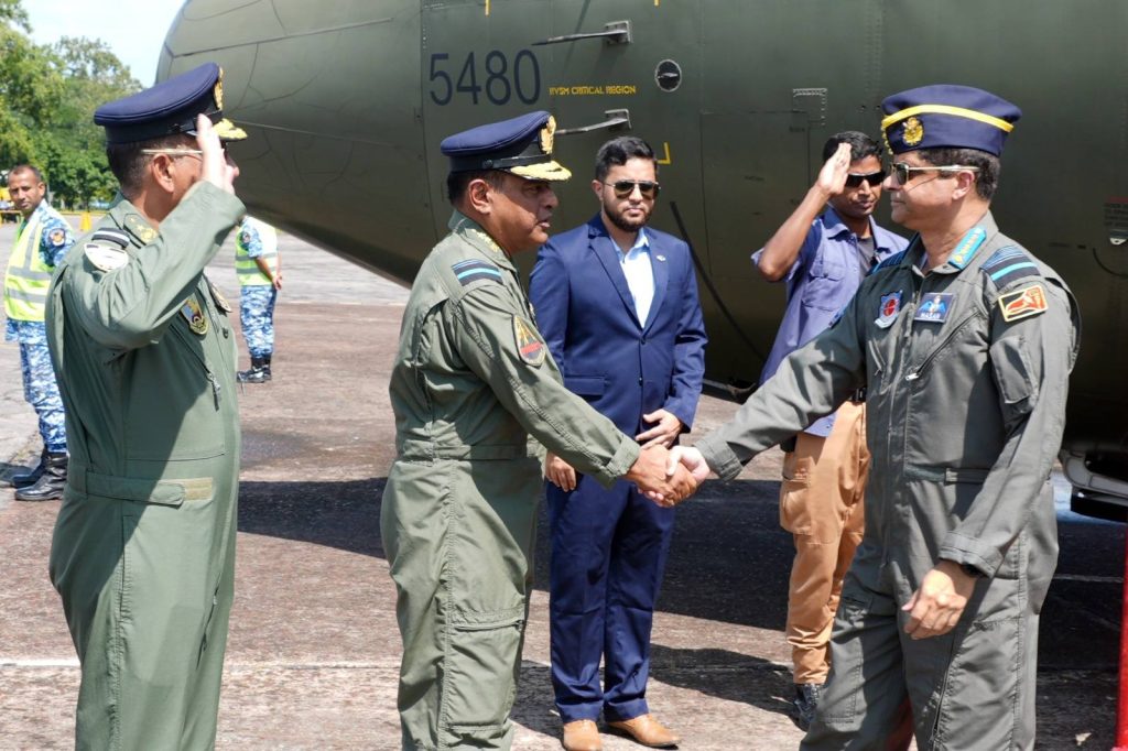 বিমান বাহিনী প্রধানের চট্টগ্রামে বিমান ঘাঁটি জহুরুল হক পরিদর্শন