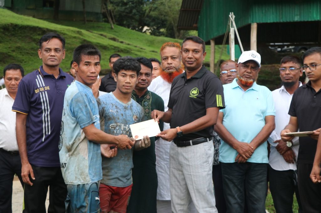 বাঘাইছড়িতে সেনাবাহিনীর উদ্যোগে প্রীতি ফুটবল ম্যাচ অনুষ্ঠিত