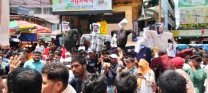 পাকুয়াখালী হত্যাকাণ্ডের বিচারের দাবিতে খাগড়াছড়িতে নাগরিক পরিষদের বিক্ষোভ