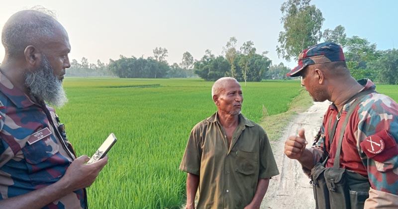 ভারতীয় নাগরিককে তুলে নিয়ে এলো চোরাকারবারিরা, উদ্ধার করল বিজিবি