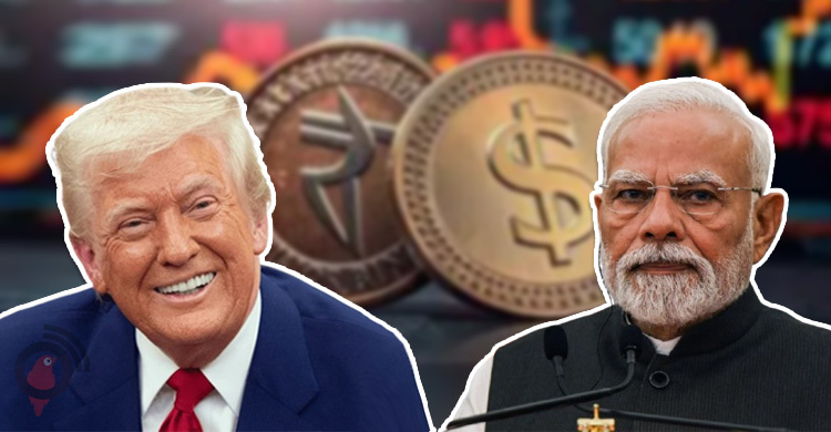 ট্রাম্পের শুল্কে টালমাটাল ভারতের অর্থনীতি, রুপির দরে সর্বনিম্ন রেকর্ড