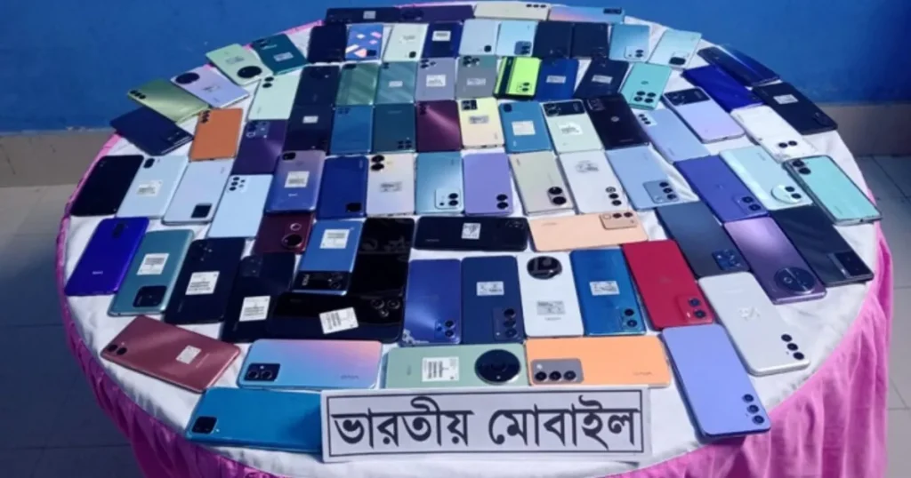 সাতক্ষীরা সীমান্তে বিজিবির অভিযানে ৮৫টি ভারতীয় মোবাইল জব্দ