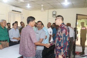 খাগড়াছড়ির স্বনির্ভর বাজারে নিরাপত্তা ও সহাবস্থান নিশ্চিতে বিজিবির জনসচেতনতামূলক সভা