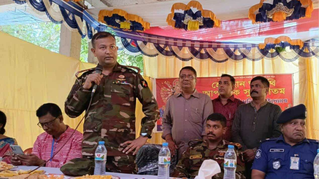 পূজার যেকোনো পরিস্থিতিতে তাৎক্ষণিক সহযোগিতা করবে সেনাবাহিনী: কাপ্তাই জোন অধিনায়ক