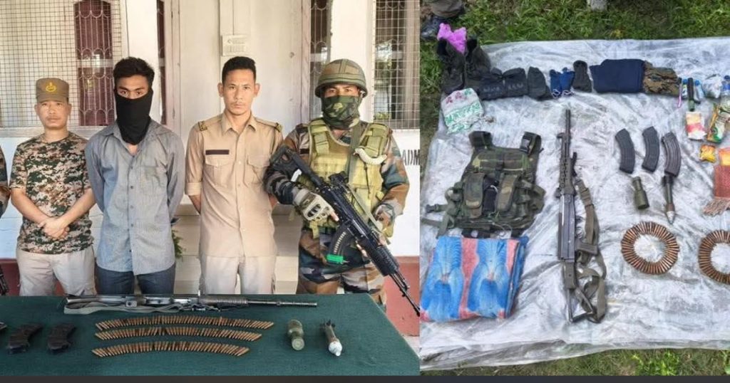 অরুণাচলের নামসাইয়ে বিপুল পরিমান অস্ত্র-গোলাবারুদসহ উলফা (আই) জঙ্গি গ্রেপ্তার