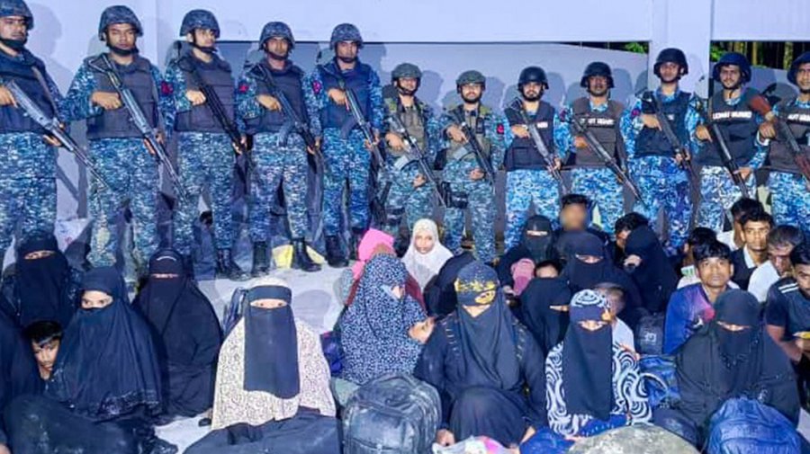 টেকনাফে পাচারের উদ্দেশ্যে পাহাড়ে বন্দি নারী-শিশুসহ ৩৮ জন উদ্ধার