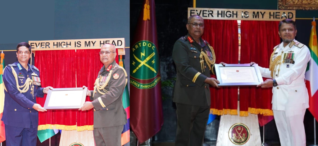 বিএমএ ‘হল অব ফেইম’-এ অন্তর্ভুক্ত হলেন নৌবাহিনী ও বিমান বাহিনী প্রধান