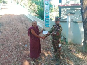 বিভিন্ন ব্যক্তি ও প্রতিষ্ঠানে আলীকদম সেনা জোনের আর্থিক সহায়তা ও চিকিৎসা সেবা