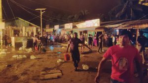 মধ্যরাতে অগ্নিকাণ্ড, বিজিবির তৎপরতায় ভয়াবহ ক্ষয়ক্ষতি থেকে রক্ষা পেল থানচির বলিপাড়া বাজার