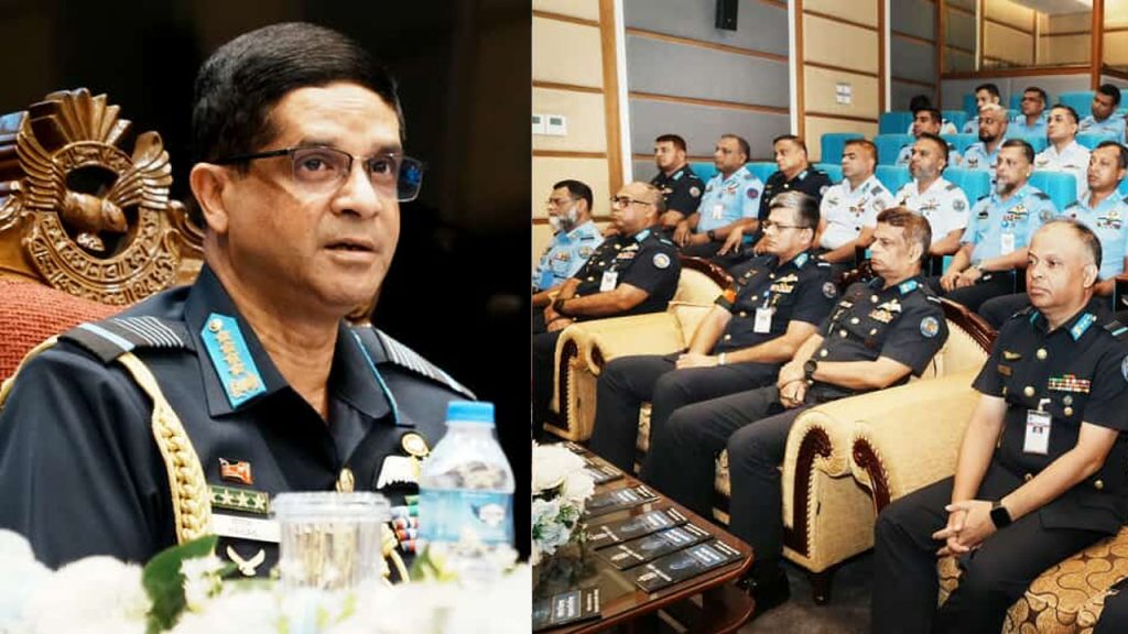 `আধুনিক যুদ্ধকৌশলে এয়ার স্পেস এবং সাইবার স্পেসকে আলাদা দেখার সুযোগ নেই'