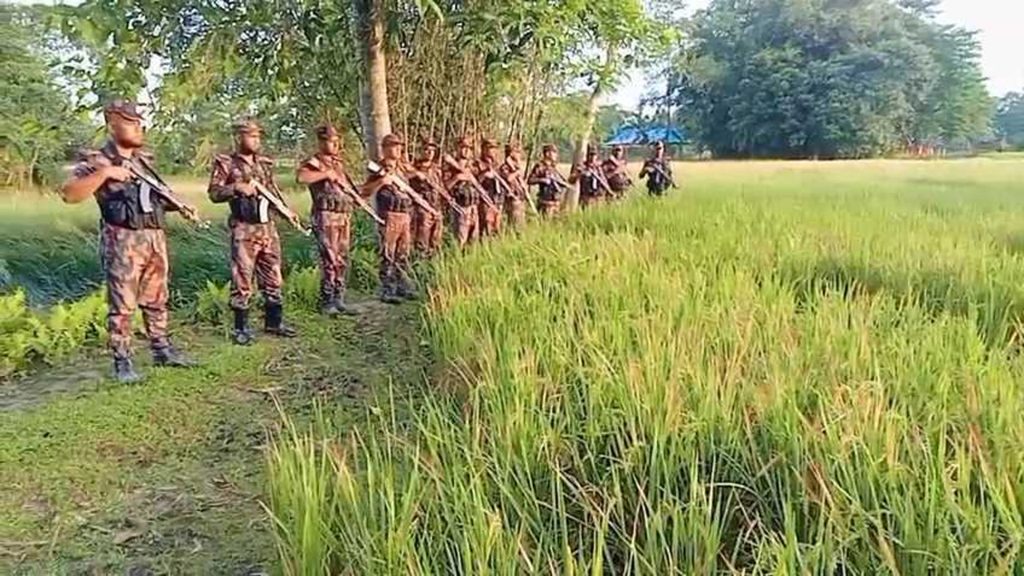 কুড়িগ্রাম সীমান্তে নাশকতা ও জালনোট অনুপ্রবেশ রোধে বিজিবির কঠোর নজরদারি