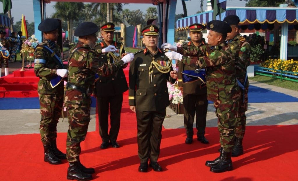 সেনাবাহিনীর কোর অব সিগন্যালসের ১১তম কর্নেল কমান্ড্যান্ট অভিষেক অনুষ্ঠিত
