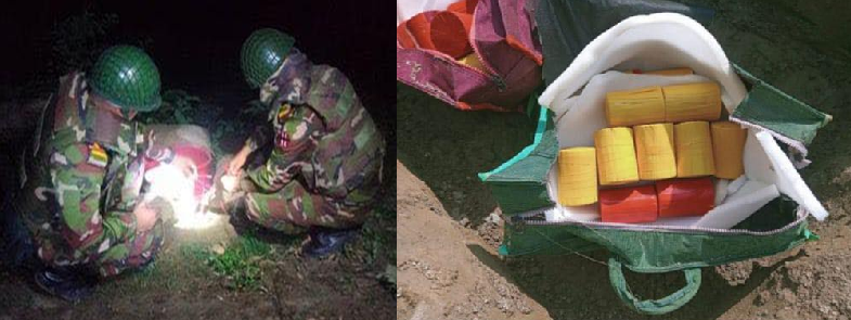 বগুড়ার গাবতলীতে আইন-শৃঙ্খলা বাহিনীর অভিযান: ককটেল ও বোমা তৈরির সরঞ্জাম উদ্ধার