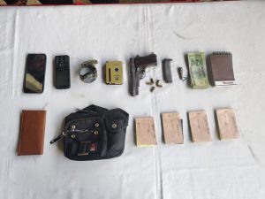 পানছড়িতে চাঁদাবাজি করতে এসে অস্ত্র-গুলি ও চাঁদার রশিদসহ ইউপিডিএফ সন্ত্রাসী আটক