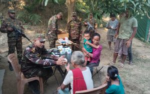 লক্ষীছড়ির দুর্গম এলাকায় সেনাবাহিনীর বিনামূল্যে মেডিকেল ক্যাম্প, সেবা পেল পাঁচ শতাধিক মানুষ