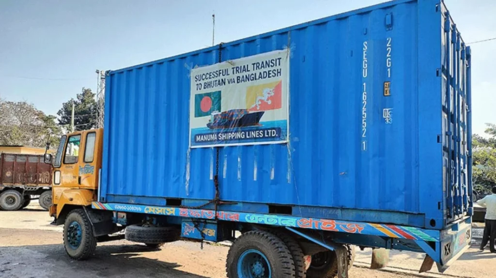 ভারতের অনুমতি না মেলায় বুড়িমারীতে আটকা ভুটানের পরীক্ষামূলক ট্রানশিপমেন্ট পণ্য