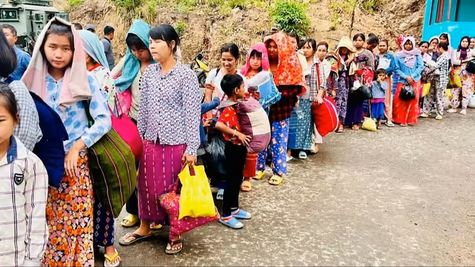 মিজোরামে অর্ধেকের বেশি মিয়ানমার ও বাংলাদেশি শরণার্থীর বায়োমেট্রিক নিবন্ধন সম্পন্ন