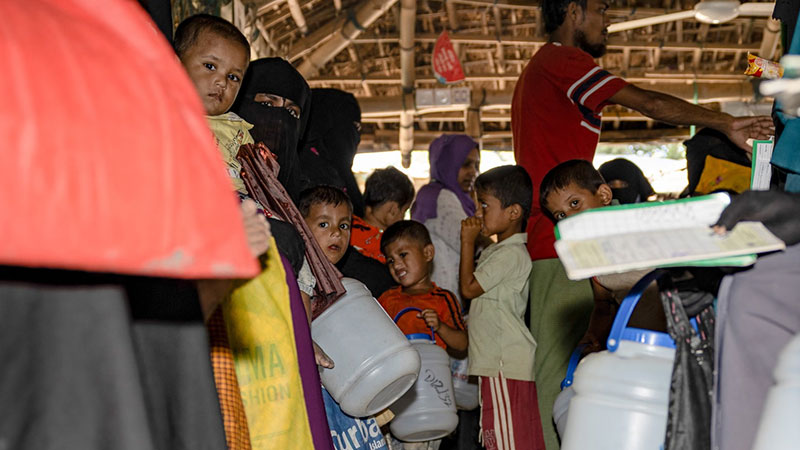আন্তর্জাতিক সহায়তা চাহিদার ৫০ শতাংশের কম, ভয়াবহ সংকটের মুখে রোহিঙ্গারা