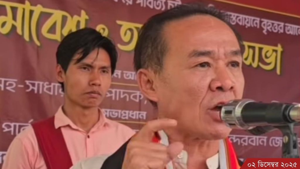 অস্ত্র জমা দিলেও ট্রেনিং জমা দেইনি- জেএসএস সহ-সাধারণ সম্পাদক জলি