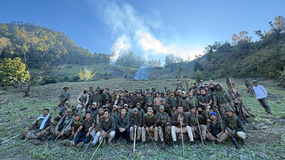 মণিপুরে মাদকবিরোধী ব্যাপক অভিযান: কাঙপোকপি জেলায় ৬৭ একর পপি চাষ ধ্বংস