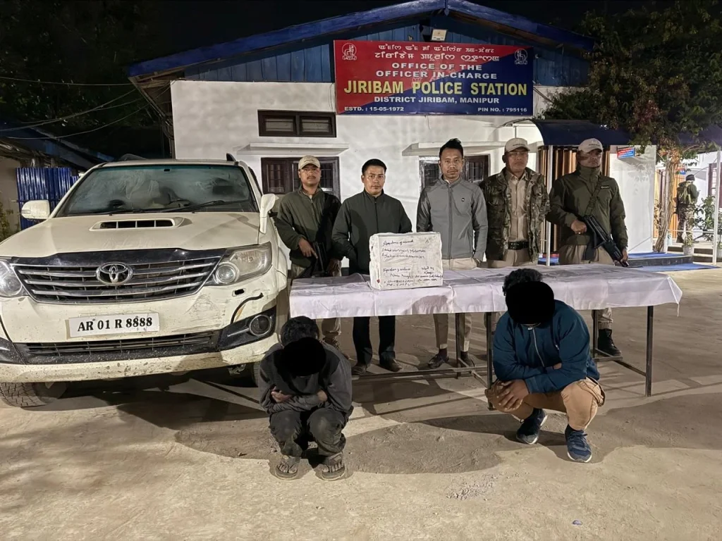 মণিপুরে বড় মাদকবিরোধী অভিযান: ১২.৫ কোটি টাকার ইয়াবা জব্দ, আসামের দুই যুবক গ্রেপ্তার