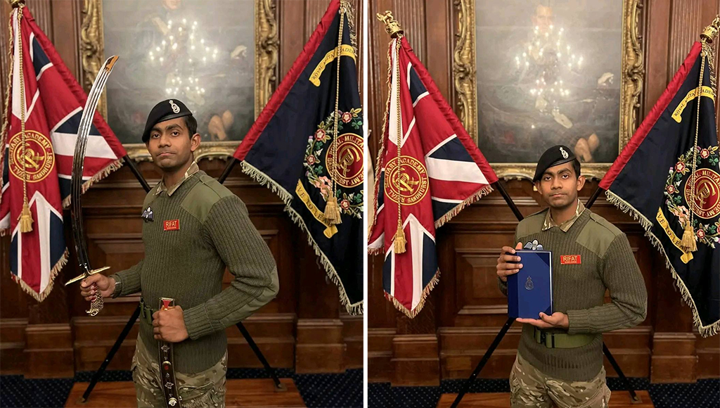প্রথম বাংলাদেশী হিসেবে ব্রিটিশ আর্মির দু‘টি আন্তর্জাতিক অ্যাওয়ার্ড জিতলেন সাকিব