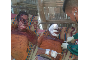 ভাল্লুকের হামলায় আহত পাহাড়ি ঝুমচাষিকে চিকিৎসা দিয়ে মানবিকতার দৃষ্টান্ত স্থাপন করল সেনাবাহিনী