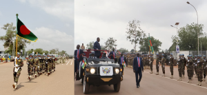 জাতীয় দিবস প্যারেডে মধ্য আফ্রিকান প্রজাতন্ত্রে বাংলাদেশের গৌরবময় অংশগ্রহণ