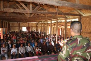 রৌনিন পাড়ায় উন্নয়নের ছোঁয়া: সেনাবাহিনীর উদ্যোগে স্কুল ও কমিউনিটি সেন্টার সংস্কার শেষে উদ্বোধন