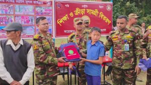 সাজেকের ভূয়াছড়িতে উন্নয়নের ছোঁয়া: পাহাড়ে আশার আলো ছড়াল বাঘাইহাট জোন