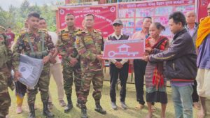 সাজেকের ভূয়াছড়িতে উন্নয়নের ছোঁয়া: পাহাড়ে আশার আলো ছড়াল বাঘাইহাট জোন