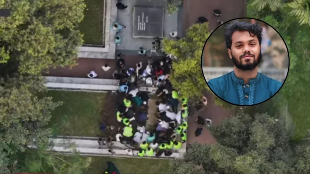 জাতীয় কবি কাজী নজরুল ইসলামের পাশে সমাহিত হলেন শহীদ ওসমান হাদি