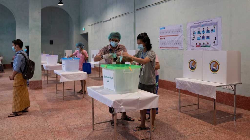 মিয়ানমারে নতুন নির্বাচনী আইনে দুই শতাধিক জনকে গ্রেপ্তার