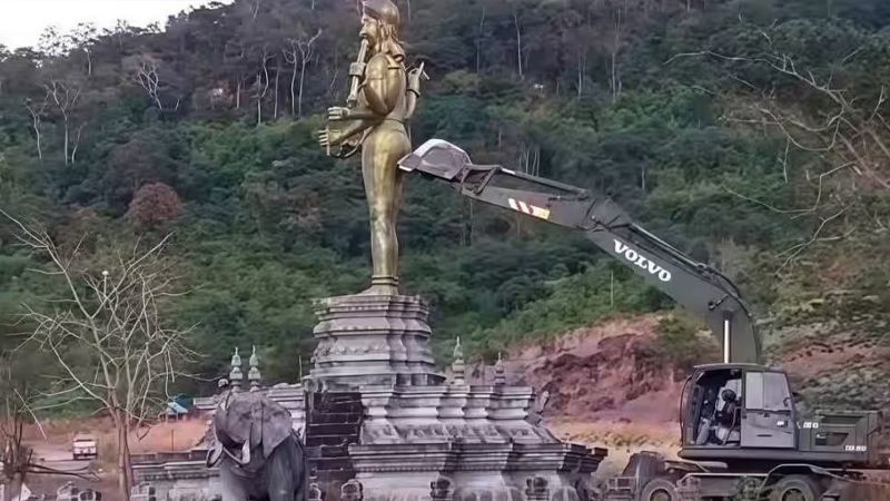 কম্বোডিয়ায় হিন্দু দেবতার মূর্তি ভাঙা নিয়ে ক্ষুব্ধ প্রতিক্রিয়া জানাল ভারত