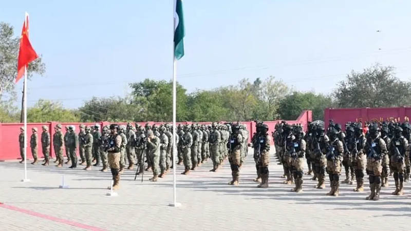 আঞ্চলিক নিরাপত্তায় নজর, যৌথ সামরিক মহড়া শুরু করল পাকিস্তান-চীন