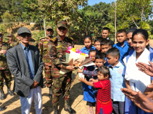সাজেকে অদিতি পাবলিক স্কুলে বার্ষিক ক্রীড়া ও পুরস্কার বিতরণী, সহযোগিতার আশ্বাস বাঘাইহাট জোনের