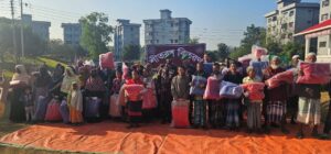 শান্তি ও সম্প্রীতির বার্তা নিয়ে শীতার্ত প্রান্তিক জনগোষ্ঠীর পাশে দাঁড়ালেন বিজিবির গুইমারা সেক্টর কমান্ডার