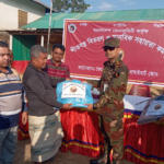 সাজেকে শীতার্তদের মাঝে সেনাবাহিনীর বাঘাইহাট জোনের উদ্যোগে শীতবস্ত্র বিতরণ